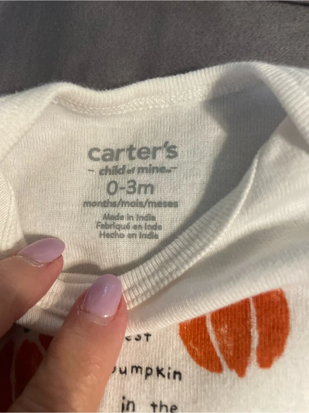 Carters cream long